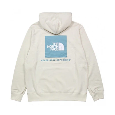 TNF Pullover Hoodie Back Logo Print Off-White NF0A4761-11P