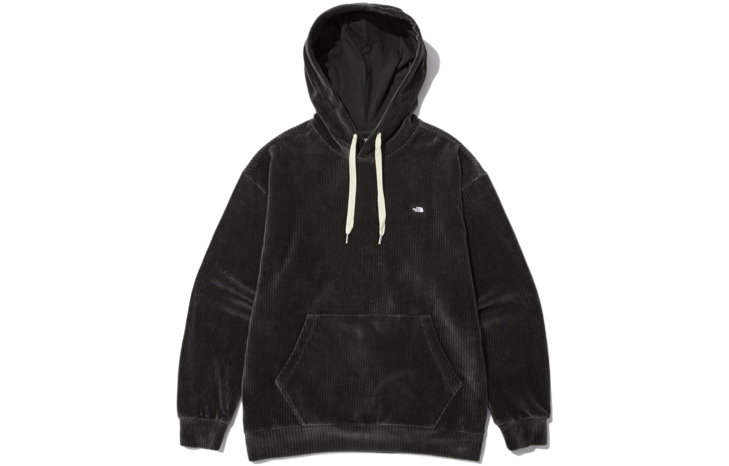 TNF Pullover Hoodie Black with Embroidered Small Logo NM5PN52A