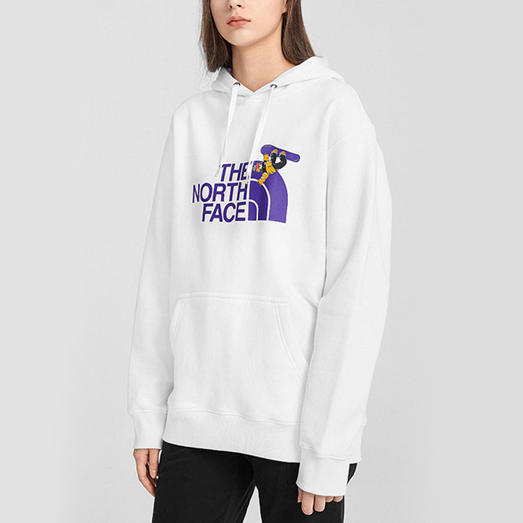 Purchase 北面户外抓绒连帽衫白色 - 男女款棉质卫衣 NF0A5JVQ-FN4