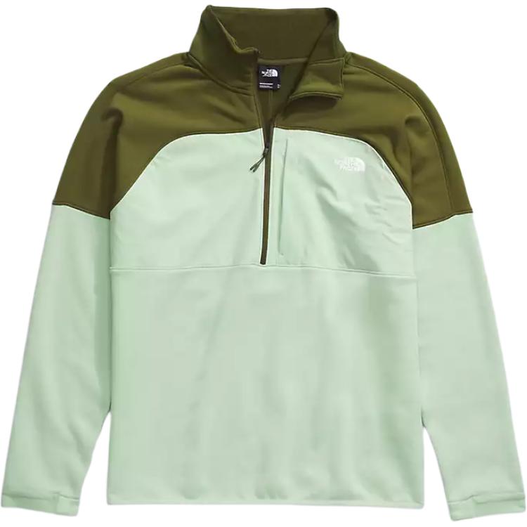 TNF Pullover Jacket Misty Sage/Forest Olive - NF0A84H9-SOC