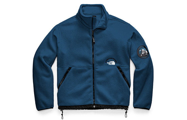 TNF Pumori Expedition Fleece Jacket Blue Warm Outerwear NF0A4QYD-N4L