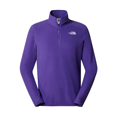 TNF Purple 1/2-Zip Fleece Pullover with Logo NF0A855W-QIR