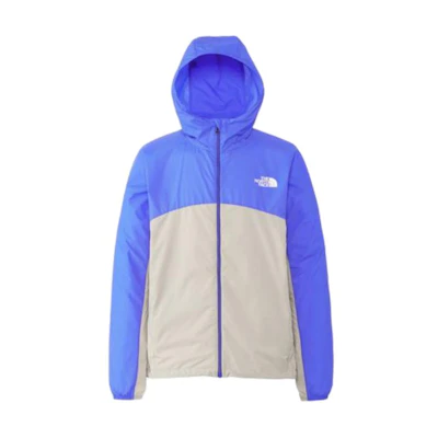 TNF Purple Colorblock Logo Print Zip Hoodie Jacket NP22202-SU