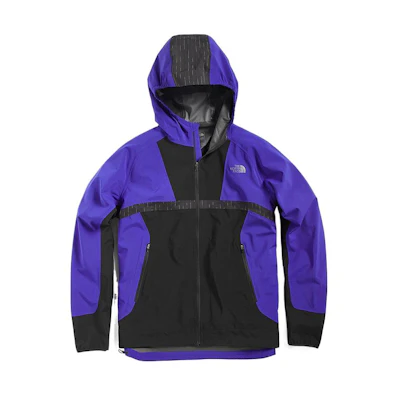 TNF Purple Colorblock Waterproof Breathable Hooded Jacket NF0A3NZ9-6SK