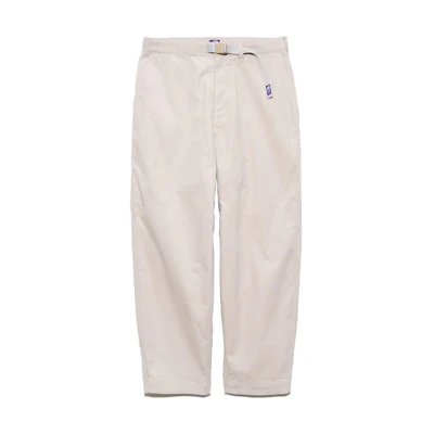 TNF PURPLE Corduroy Tapered Field Pants Light Beige Mens NT5364N-ST