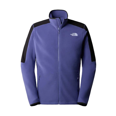 TNF Purple Fleece Zip-Up Jacket with Contrast Panels NF0A85AJ-I0D