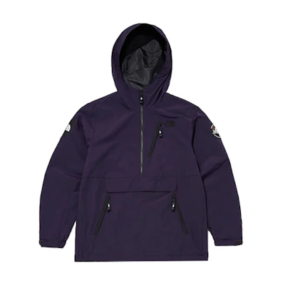 TNF Purple Half-Zip Hooded Jacket Unisex Outdoor Windbreaker NA4HL51L