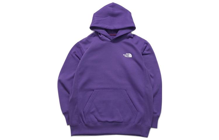 TNF Purple Hoodie with Bold Logo Print NT62040PP
