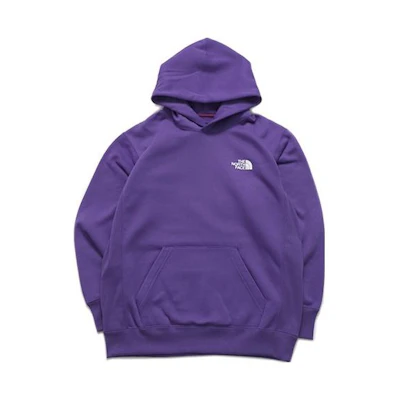TNF Purple Hoodie with Bold Logo Print NT62040PP