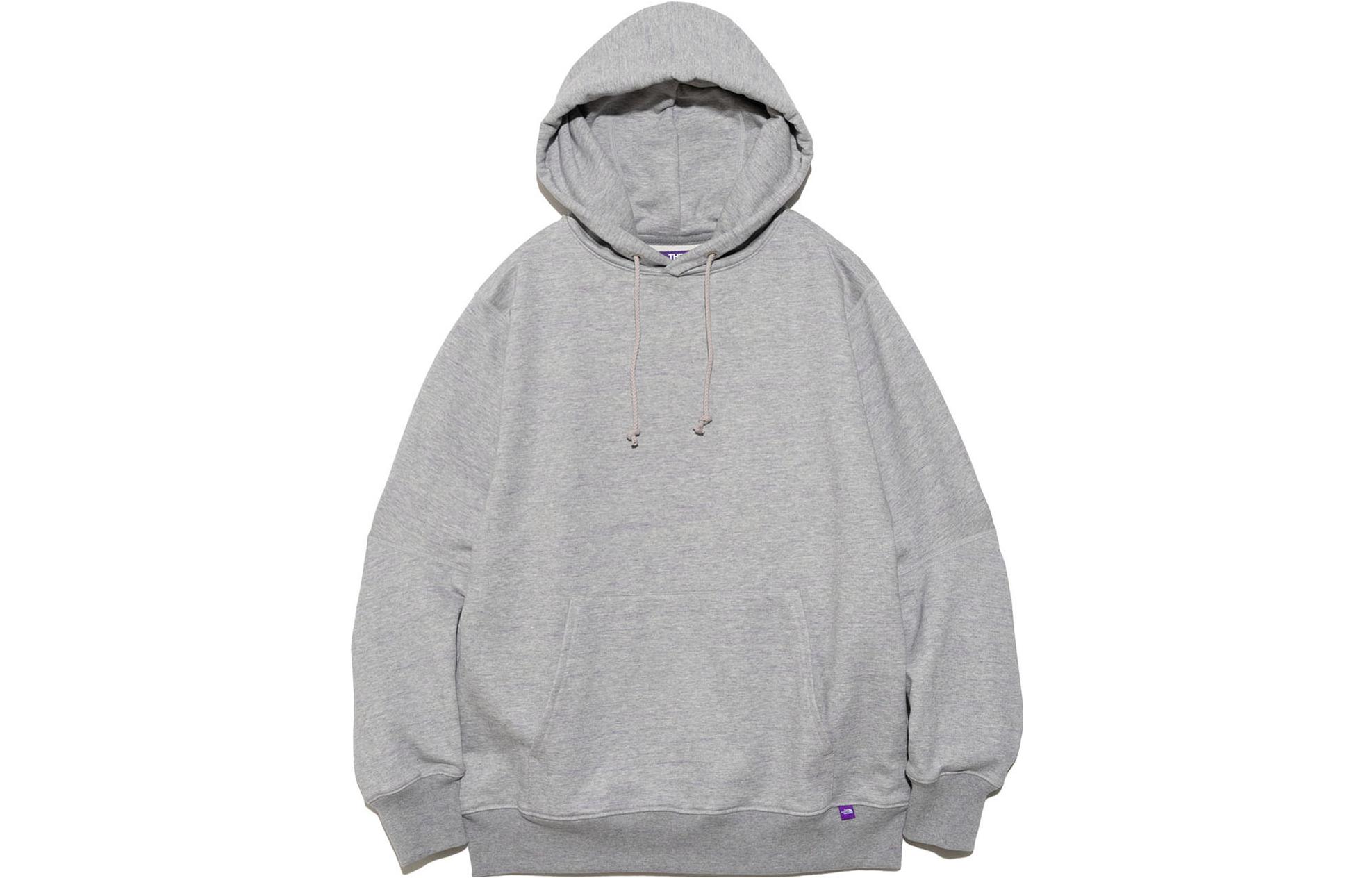 The North Face Purple Label 23FW Field Hoodie Grey Comfortable Pullover. NT6351N-Z