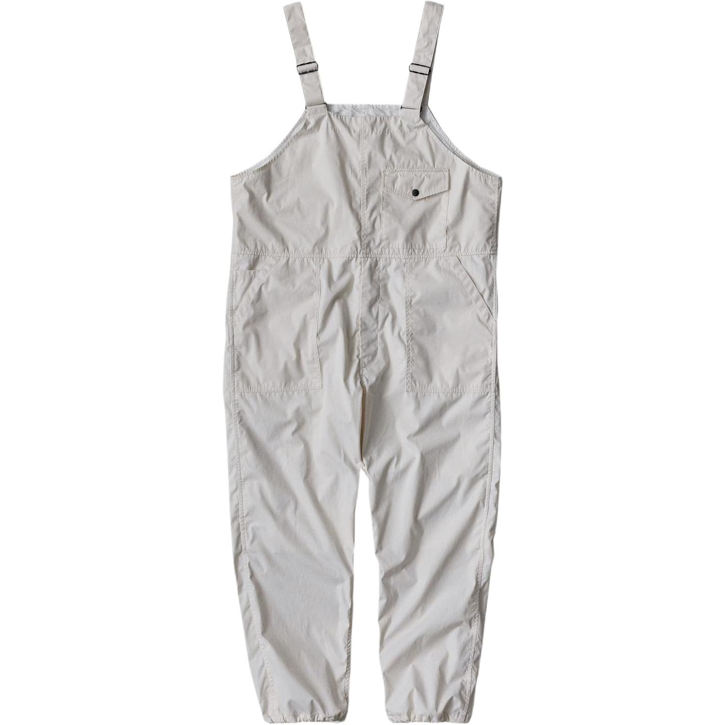 The North Face Purple Label 65/35 White Trail Overalls  Casual Bib Pants. NP5212N-I