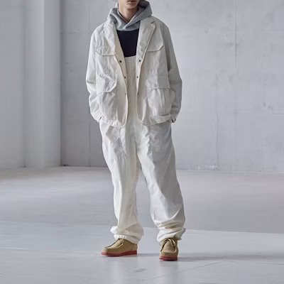 ザ・ノース・フェイス パープルレーベル 65/35 ホワイト トレイル オーバーオールパンツ NP5212N-I Lookbook ザ・ノース・フェイス パープルレーベル 65/35 ホワイト トレイル オーバーオールパンツ NP5212N-I