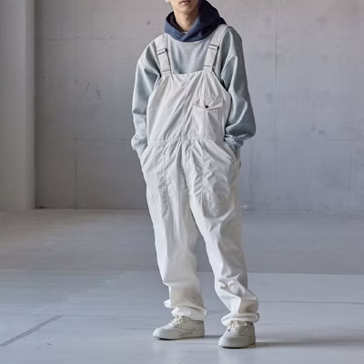 ザ・ノース・フェイス パープルレーベル 65/35 ホワイト トレイル オーバーオールパンツ NP5212N-I Details for ザ・ノース・フェイス パープルレーベル 65/35 ホワイト トレイル オーバーオールパンツ NP5212N-I