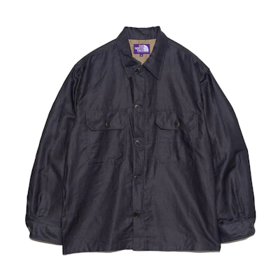 THE NORTH FACE PURPLE LABEL Asphalt Grey Loose-Fit Long-Sleeve Jacket NP2403N-AH