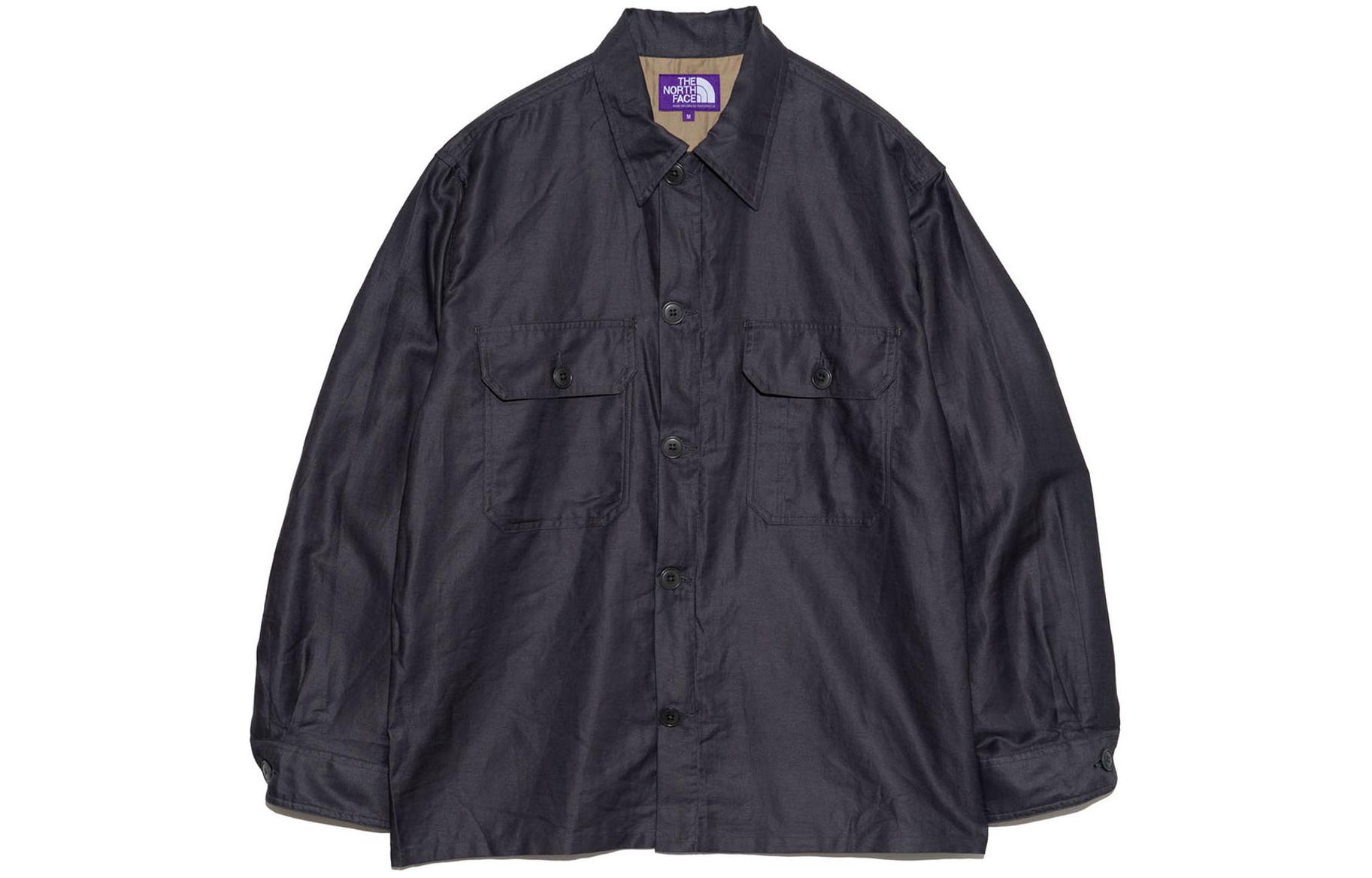 THE NORTH FACE PURPLE LABEL  Asphalt Grey Loose-Fit Long-Sleeve Jacket NP2403N-AH 圖 2