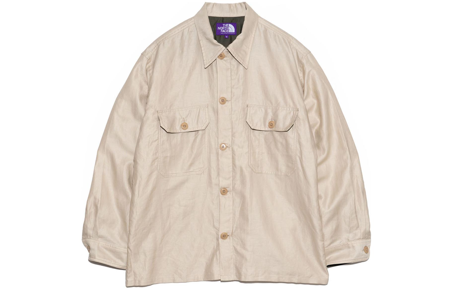 Order ザ・ノース・フェイス パープルレーベル ベージュ リラックスフィット 長袖ジャケット NP2403N-BE
