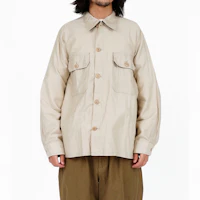 Shop ザ・ノース・フェイス パープルレーベル ベージュ リラックスフィット 長袖ジャケット NP2403N-BE