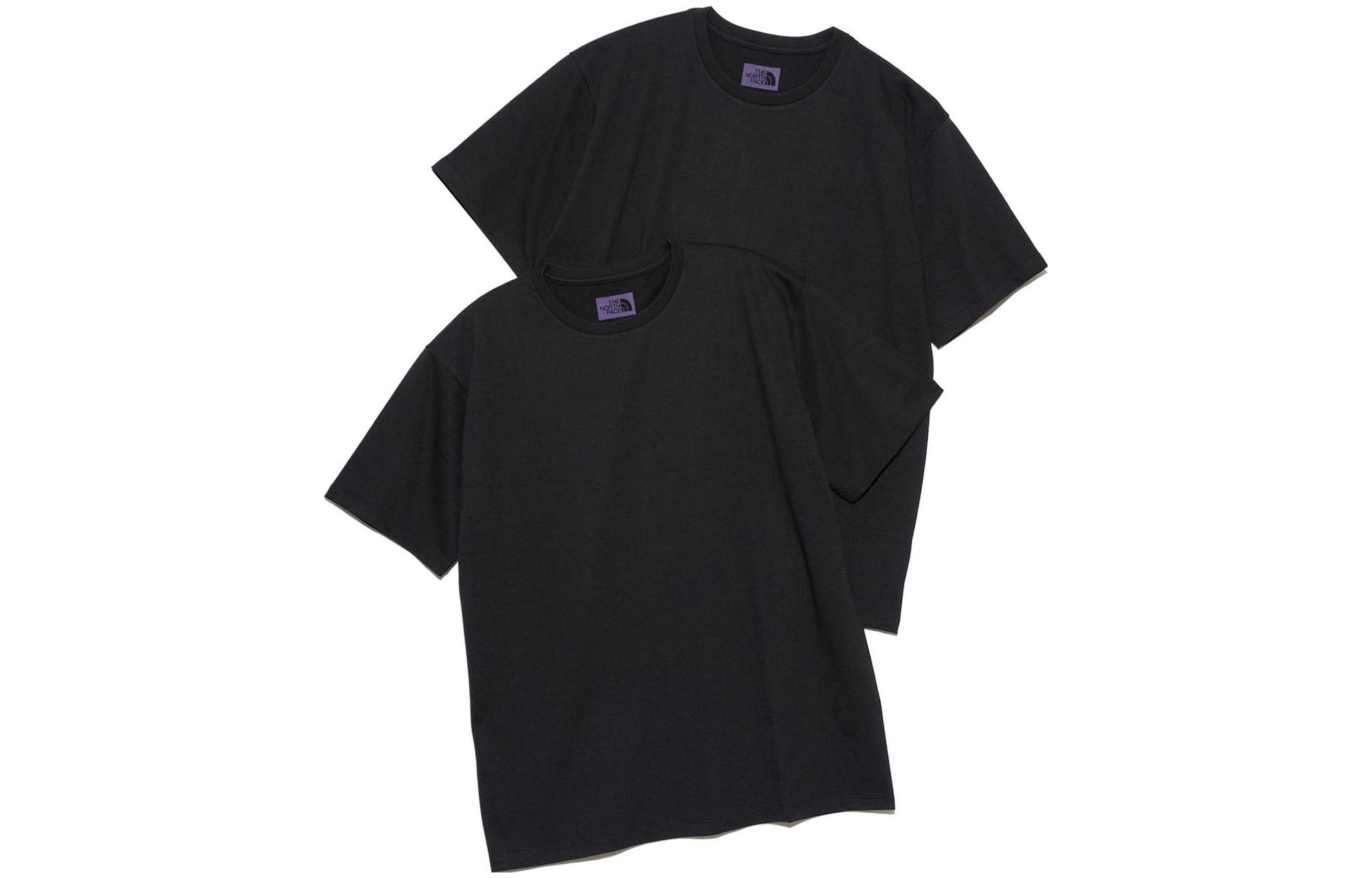 The North Face Purple Label  Black Crew Neck T-Shirt 2-Pack NT3364N-K