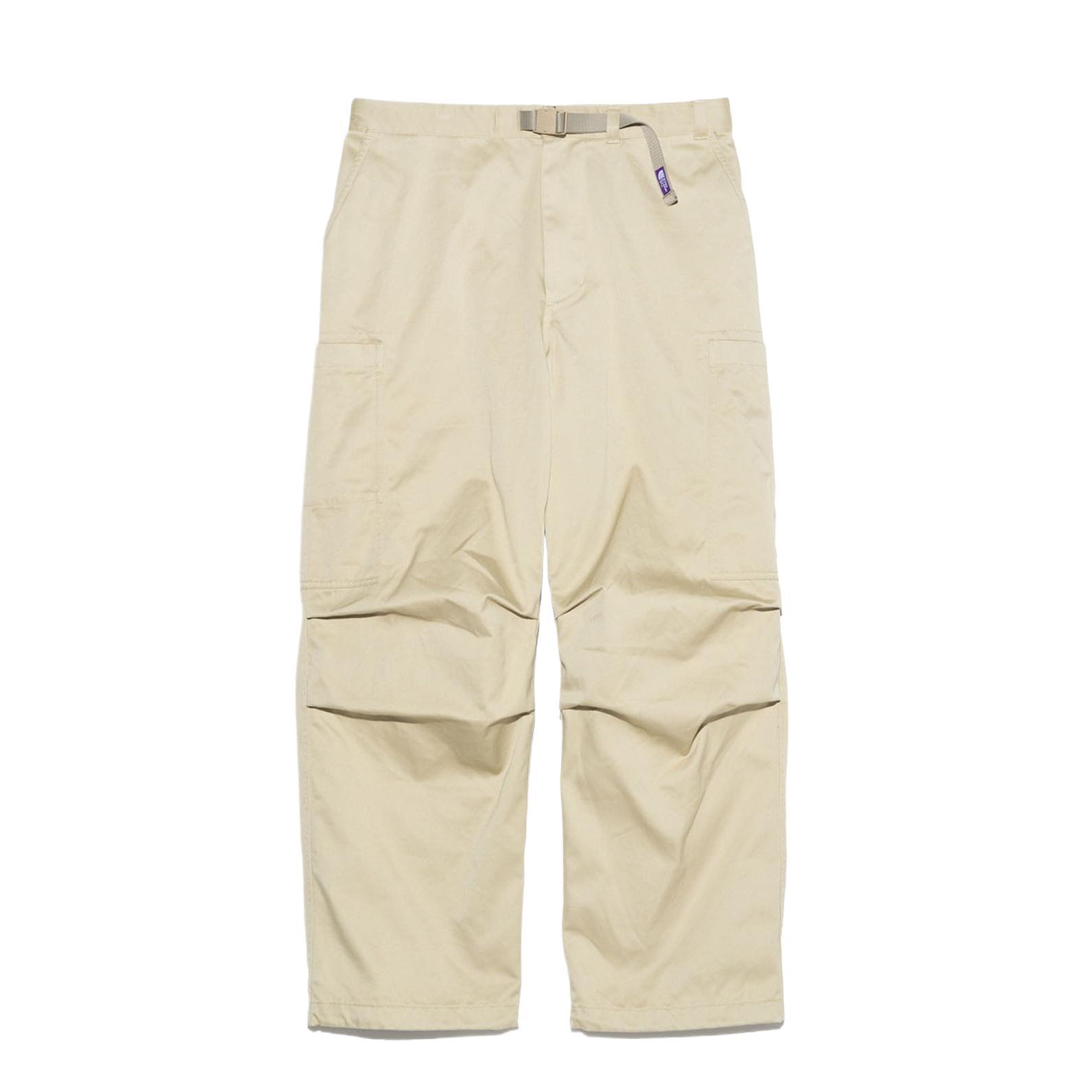 The North Face Purple Label  Light Khaki Casual Straight Cargo Pants. N24FC077-BE