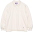 Buy THE NORTH FACE PURPLE LABEL Loose Fit Ivory Long Sleeve Polo Shirt NT3403N-IV