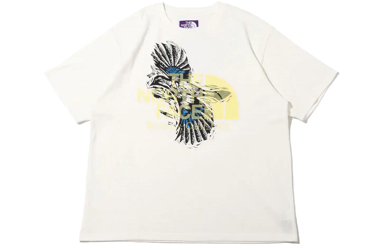 The North Face Purple Label Animal Print Crewneck Short-Sleeve Tee White (Mens) NT3216N-W2