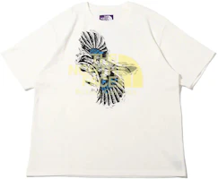 The North Face Purple Label Animal Print Crewneck Short-Sleeve Tee White (Mens) NT3216N-W2 The North Face Purple Label Animal Print Crewneck Short-Sleeve Tee White (Mens) NT3216N-W2