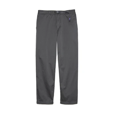 TNF PURPLE LABEL Ash Grey Belted Slim Casual Pants Unisex NT5351N-AH