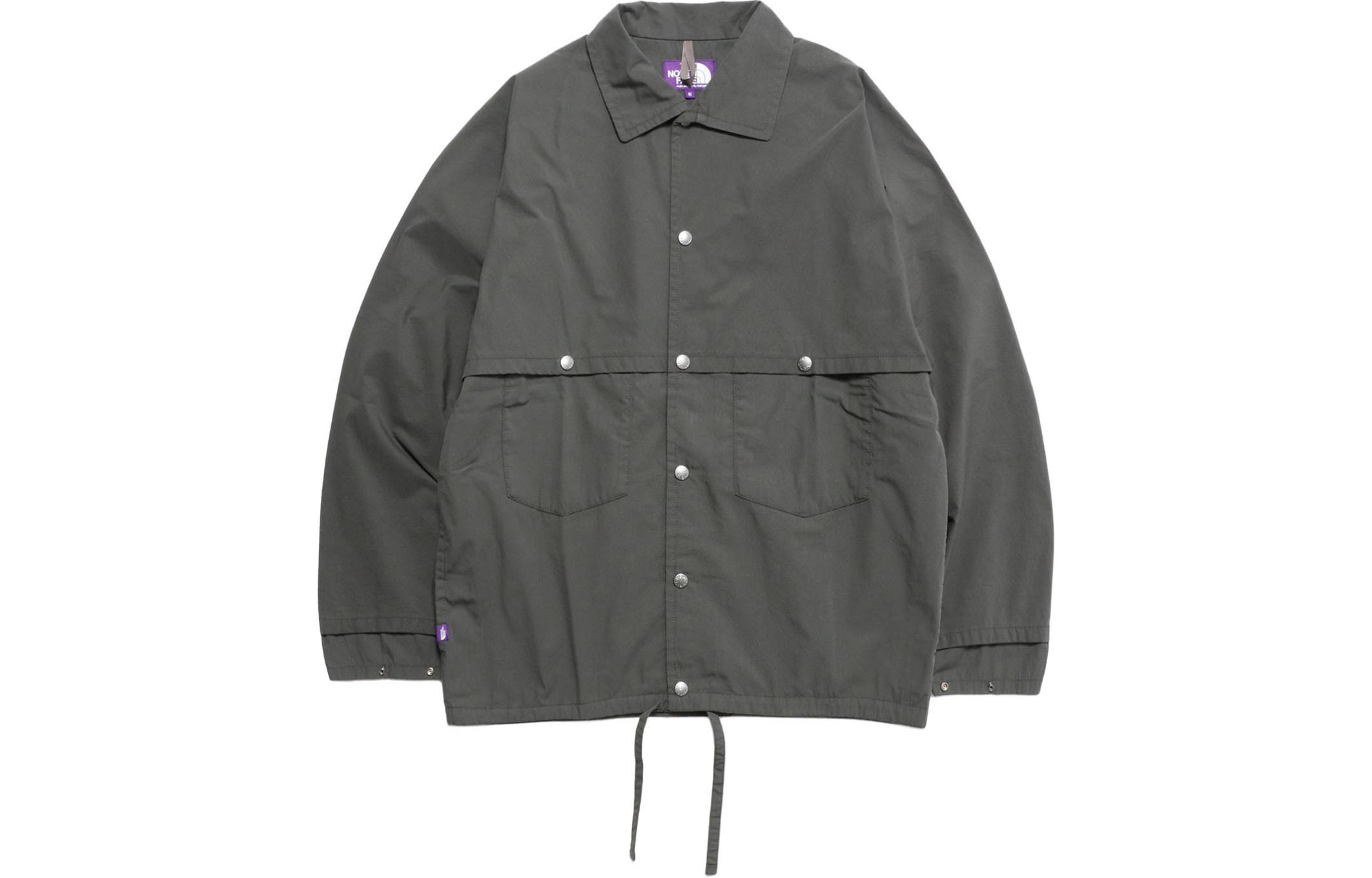 The North Face Purple Label Asphalt Gray Loose-Fit Long-Sleeve Jacket NP2408N-AH