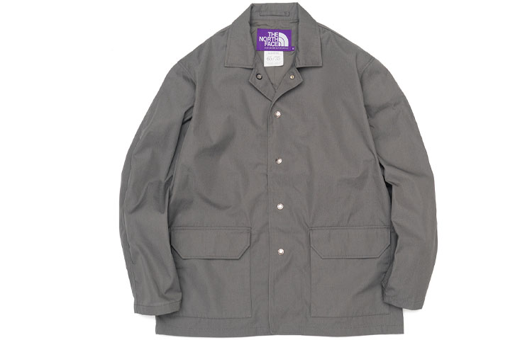 The North Face Purple Label Asphphalt Grey Button-Up Blazer Jacket NP2101N-AH