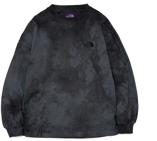 the-north-face-purple-label-aw-20-tie-dye-long-sleeve-sweatshirt-black-unisex-nt-3073-n-bk
