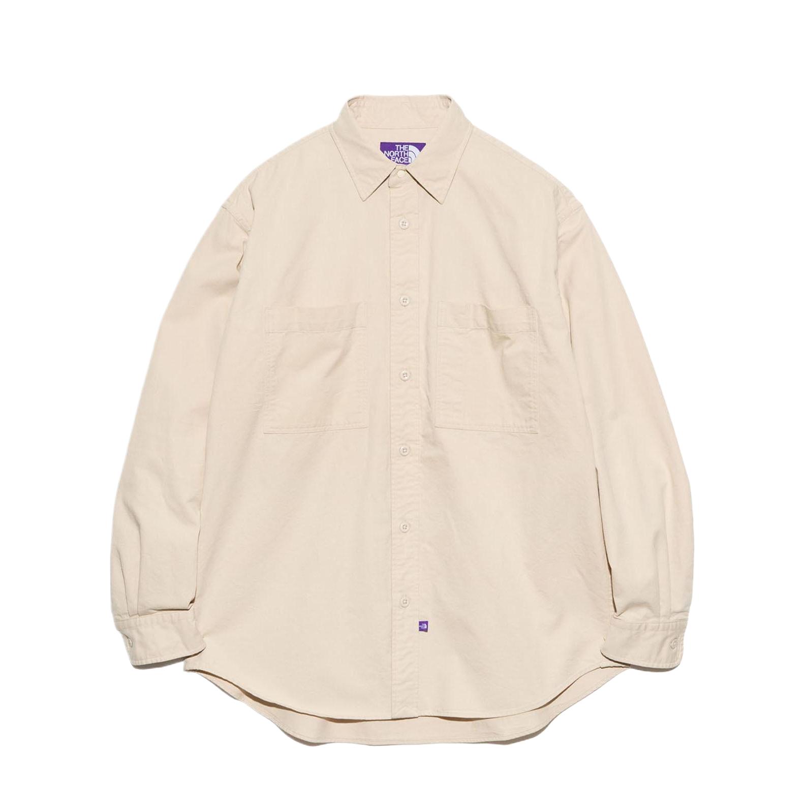THE NORTH FACE PURPLE LABEL Beige  Long Sleeve Casual Shirt N24FG071-BE