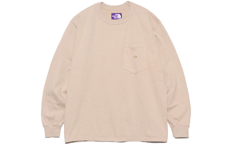 Order The North Face Purple Label 米色長袖圓領衛衣 男女款 NT3365N-BE