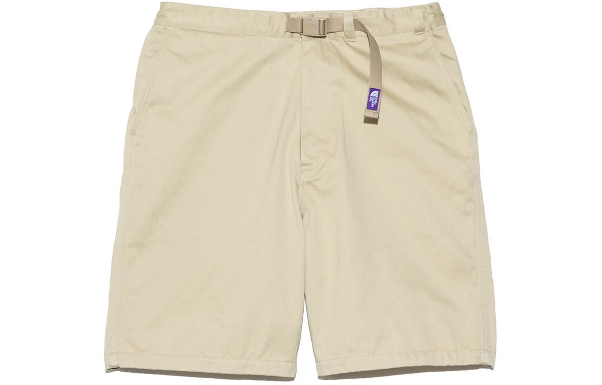 The North Face PURPLE LABEL Beige Relaxed Fit Waistband Shorts NT4404N-BE