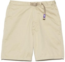 The North Face PURPLE LABEL Beige Relaxed Fit Waistband Shorts NT4404N-BE The North Face PURPLE LABEL Beige Relaxed Fit Waistband Shorts NT4404N-BE
