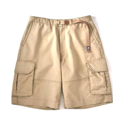 TNF PURPLE LABEL Beige Stretch Twill Cargo Shorts Men’s NT4302N-BE