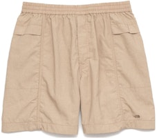The North Face PURPLE LABEL Beige Unisex Casual Shorts with Elastic Waist NT4304N-BE The North Face PURPLE LABEL Beige Unisex Casual Shorts with Elastic Waist NT4304N-BE