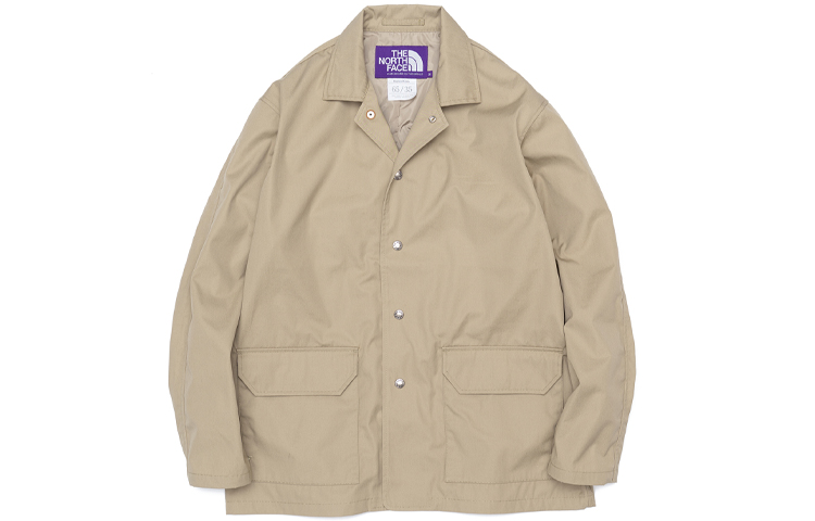 THE NORTH FACE PURPLE LABEL Beige Unisex Slim Fit Single-Breasted Blazer Jacket NP2101N-VB