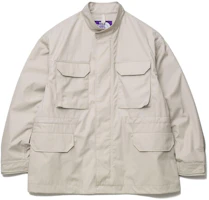 The North Face PURPLE LABEL Beige Utility Pocket Workwear Collar Jacket Unisex NP2304N-LB The North Face PURPLE LABEL Beige Utility Pocket Workwear Collar Jacket Unisex NP2304N-LB