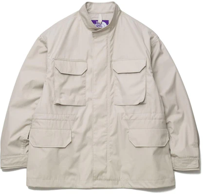 The North Face PURPLE LABEL Jaket Kerja Kolar Beige Unisex dengan Poket Utiliti NP2304N-LB Buy The North Face PURPLE LABEL Jaket Kerja Kolar Beige Unisex dengan Poket Utiliti NP2304N-LB