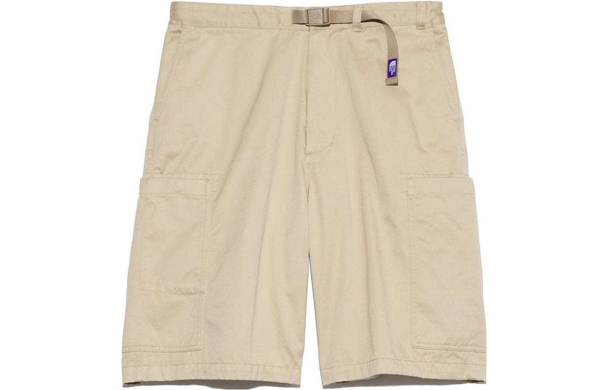 The North Face PURPLE LABEL Beige Utility Shorts for Men NT4405N-BE