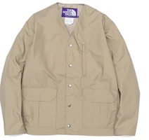 The North Face Purple Label Beige V-Neck Long-Sleeve Jacket Unisex NP2102N-VB The North Face Purple Label Beige V-Neck Long-Sleeve Jacket Unisex NP2102N-VB