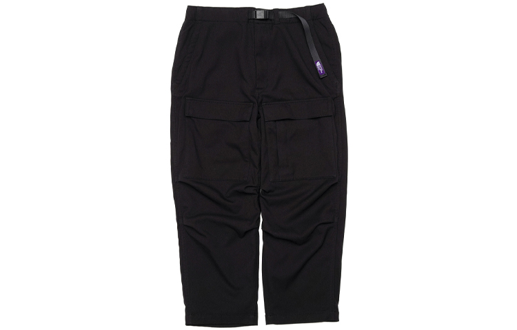 The North Face PURPLE LABEL Black Cargo Pants with Front Pockets NT5158N-K
