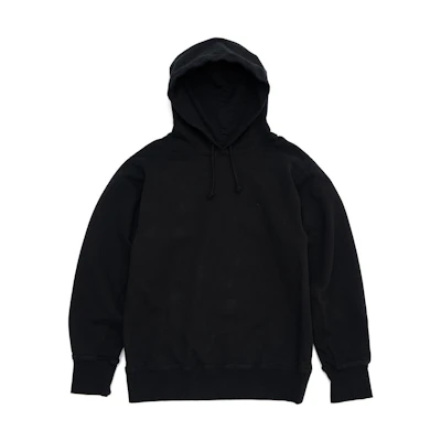 TNF PURPLE LABEL Black Embroidered Logo Hoodie Unisex NT6302N-K
