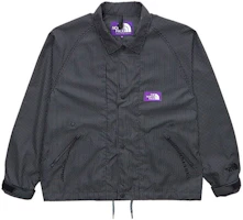 The North Face Purple Label Black Logo Patch Plaid Long Sleeve Jacket NP2002N-K The North Face Purple Label Black Logo Patch Plaid Long Sleeve Jacket NP2002N-K