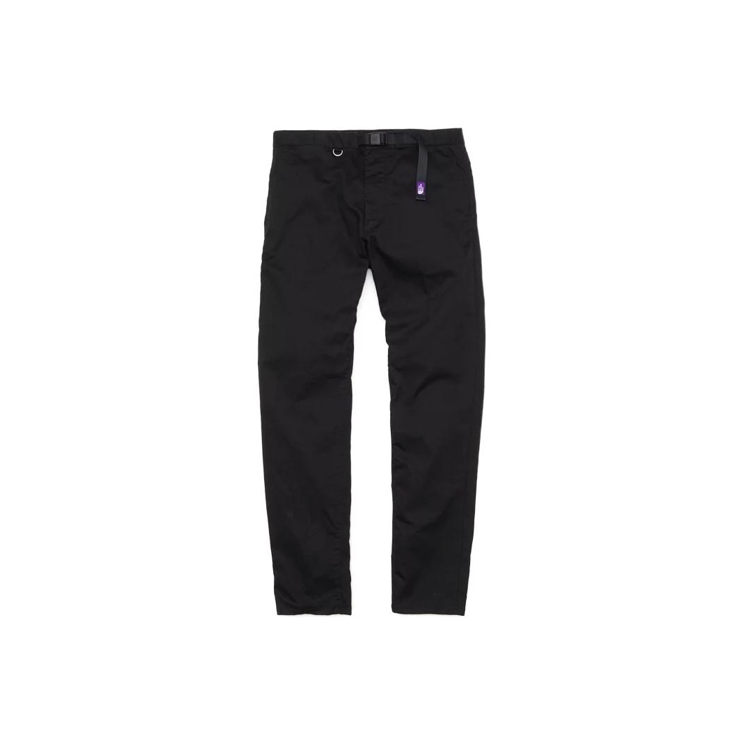 Buy The North Face PURPLE LABEL Pantalones Negros Stretch Rectos con Logo. NT5904N-K