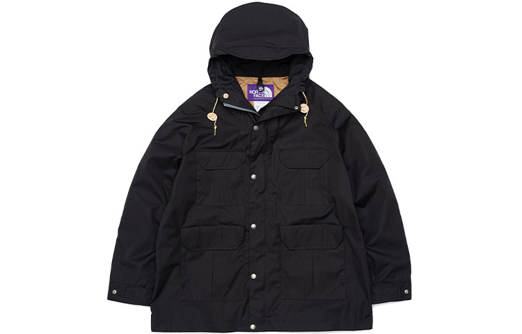The North Face Purple Label Black Multi-Pocket Oversized Outdoor Jacket Unisex NP2201N-K