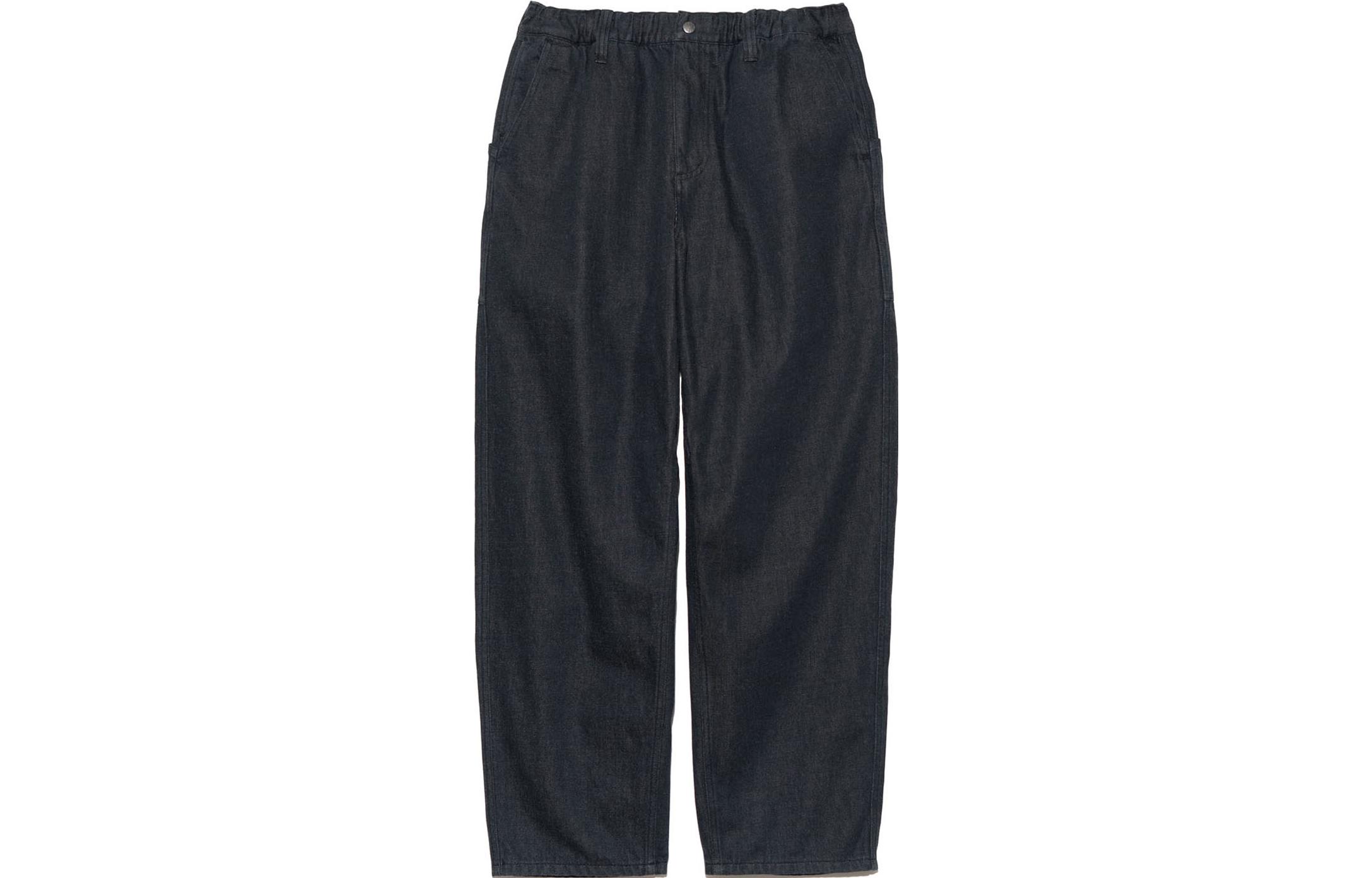 The North Face Purple Label Black Relaxed Straight High-Waisted Jeans NT5361N-K