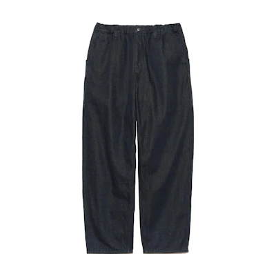 TNF Purple Label Black Relaxed Straight High-Waisted Jeans NT5361N-K