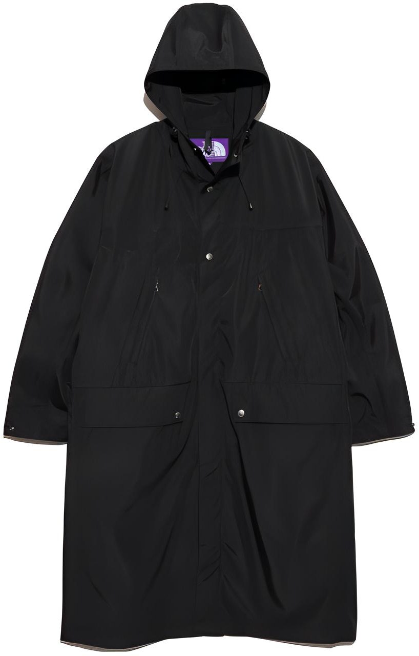 the-north-face-purple-label-black-solid-long-hooded-windbreaker-jacket-np-2354-n-k