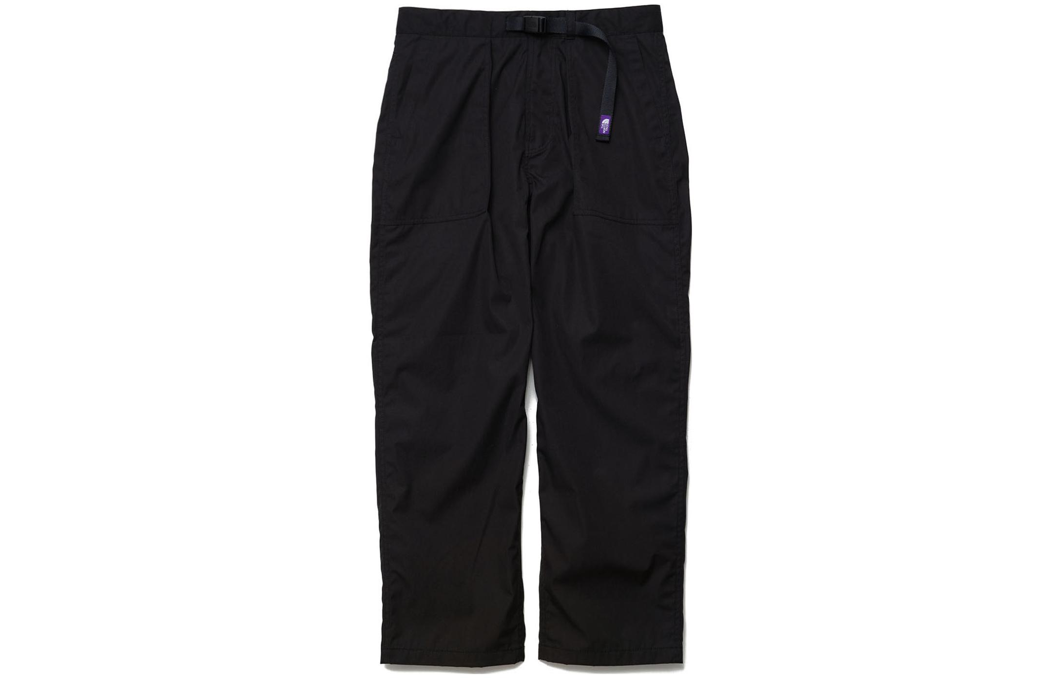 Buy ザ・ノース・フェイス パープルレーベル ブラック ユニセックス ロゴ ストレートパンツ NP5300N-K
